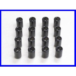 日本製 P1.25 外径20φ 小径特殊ナット ブラック 16個  ワーク マイスター グーフィー ...