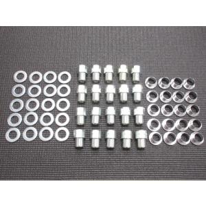 トヨタ純正アルミホイール 流用 平面座 M12XP1.25 ナット 16個セット