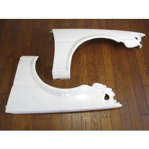 レビン AE86 フロントフェンダー 前期 後期 25ミリ ワイド FRP 未塗装