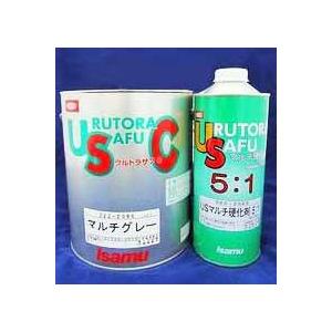ウルトラサフC+USマルチ硬化剤(5:1)セットイサム塗料 : ファイン