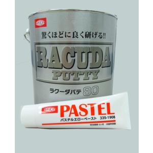 ラクーダ ファイバーパテ 3kg +パステルエローペーストPLUS セット