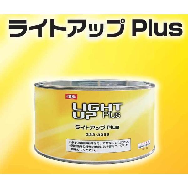 イサム塗料 ライトアップＰｌｕｓ 1kg  / 光硬化型パテ 