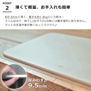 バスマット 珪藻土 soil バスマットライト...の詳細画像4