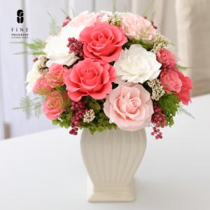 プリザーブドフラワー ギフト フローラ ローズ 豪華 誕生日 お祝い 結婚祝い 新築祝い 開店祝い 開業祝い 開院祝い 就任祝い 周年祝い 長寿祝い