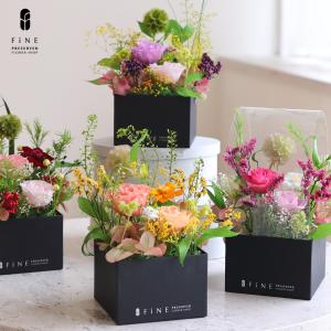 プリザーブドフラワー ギフト 花 フラワーボック...の商品画像