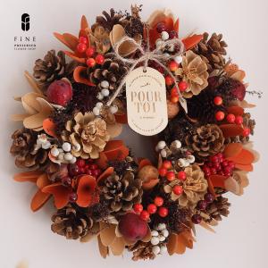 カラマツ ミルキーピンク 5個入り ドライ 実物 木の実 松ボックリ