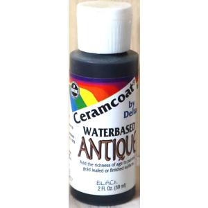 デルタ　水性アンティークカラー　207-3020　ブラック　2oz(59ml)