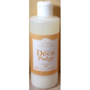 デコポッジ 　ベーシック・グロス（つやあり）　300ml　 ag-4402　仕上げ剤＆接着剤
