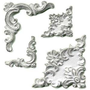 エレガントパーツ樹脂製　飾りパーツ　580-0705　４ヶセット