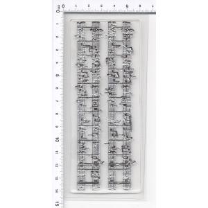 クリアースタンプ  Sheet Nusic cs757
