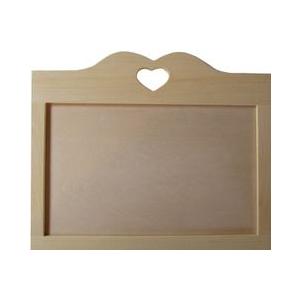 ファインホームのトールペイント用無塗装白木素材　cw-439　エンジェルフレーム　260×410