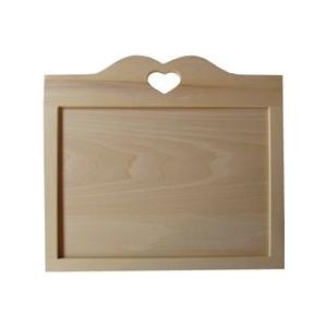 ファインホームのトールペイント用無塗装白木素材　cw-440 エンジェルフレーム　300×410