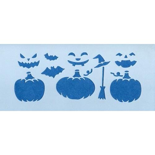 ファインホームの特大ステンシルシート　ステンシル部分の長さ58cm特大サイズ　壁・家具・ドアのワンポ...