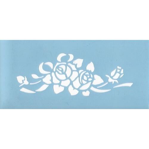 ファインホームの特大ステンシルシート　ステンシル部分の長さ58cm特大サイズ　壁・家具・ドアのワンポ...