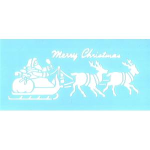 ファインホームの特大ステンシルシート　ステンシル部分の長さ58cm特大サイズ　壁・家具・ドアのワンポ...