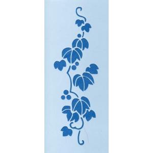 ファインホームのステンシルシート　山ぶどうLサイズ　fh-601L