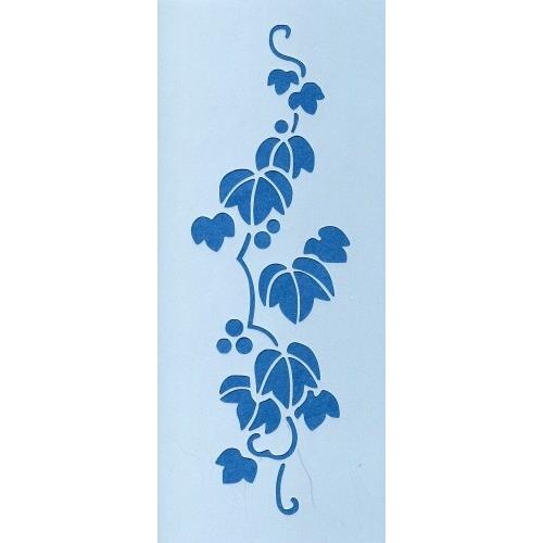 ファインホームの特大ステンシルシート　ステンシル部分の長さ58cm特大サイズ　壁・家具・ドアのワンポ...