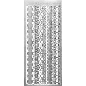 Ｄａｚｚｌｅｓステッカー　ノーマルタイプ　HOTP1590　 シルバー