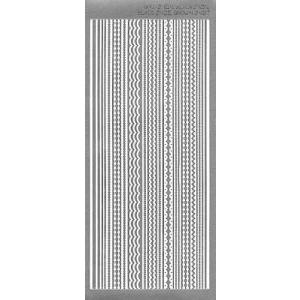 Ｄａｚｚｌｅｓステッカー　ノーマルタイプ　HOTP2405　シルバー