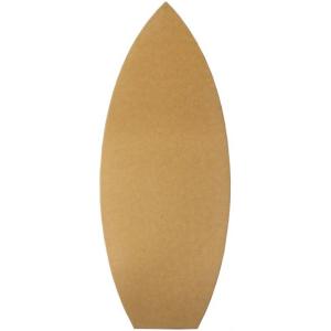 ＭＤＦボード　サーフボード型（大）350×890　mdf-053