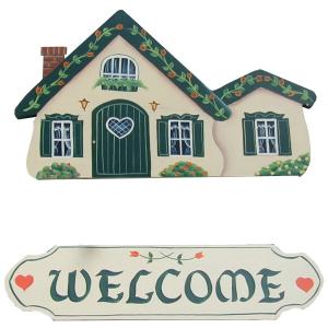 トールペイント　ご自分で描く　図案付白木素材　mh-243