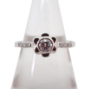 【中古】Ponte Vecchio/ポンテヴェキオ 750WG ダイヤモンド リング 10号[g128-24］｜fine-jewellery