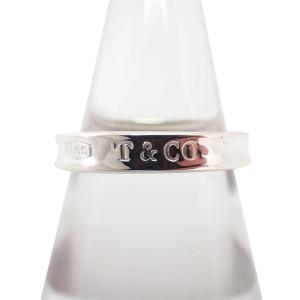 TIFFANY&Co. 10.5号 ティファニー リング・指輪 1837 エレメント 