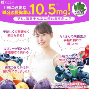 ゼリーdeサプリ まいにち果物+鉄 200g(...の詳細画像2