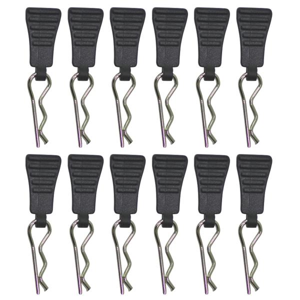 HAMILO RCボディクリップ Rピン プラモデル ラジコン 12個セット