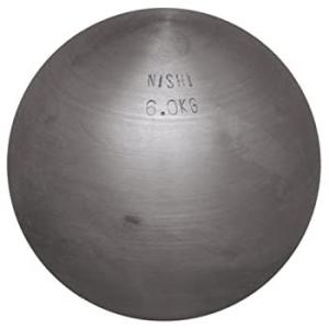 NISHI(ニシ・スポーツ) 陸上競技 砲丸投 砲丸 6.0kg 練習用 G1152