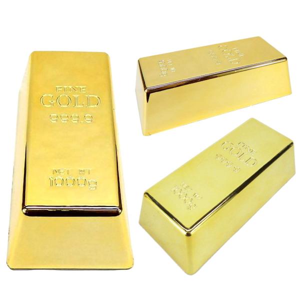 フェリモア 金の延べ棒 レプリカ ディスプレイ用 装飾 おもちゃ 金運アップ 開運 飾り ゴールドバ...