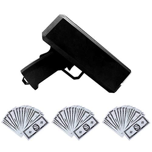 フェリモア マネーガン キャッシュキャノン パーティーグッズ 電池式 連射 おもちゃ銀行券 ドル札 ...