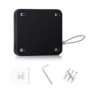 ドアクローザー 自動ドアクローザー ワイヤーロープ 室内用 自動ドア 引き戸 小型 静音 貼り付け ネジ 兼用 穴付き 引き戸 取付簡単 2個セ