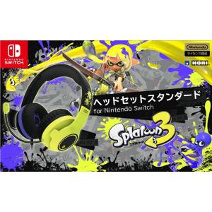 【新品】【任天堂ライセンス商品】スプラトゥーン3 ホリゲーミングヘッドセット スタンダード for Nintendo Switch【Lite・有機ELにも対応】 【送料無料】｜finebookpremiere