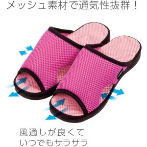 ガチ押し健康ルームサンダル ふみっぱ ピンク ...の詳細画像2