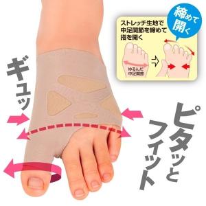 アルファックス お医者さんの外反母趾サポーター...の詳細画像2