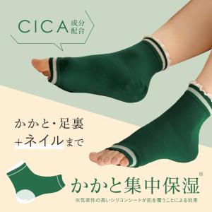 CICA かかと保湿ソックス アルファックスの詳細画像1