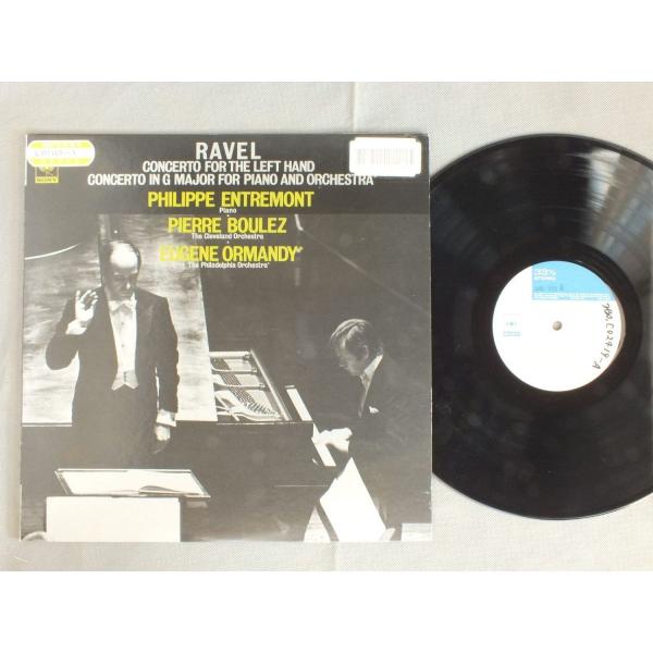 ★日LP ENTREMON/RAVEL - CONC. FOR THE LEFT HAND &amp; PI...