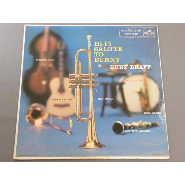 ●米LP RUBY BRAFF AND HIIS MEN/HI FI SALUTE TO BUNNY...