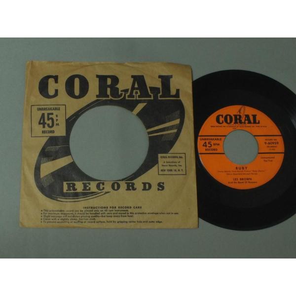 ●米7inch LES BROWN/RUBY○