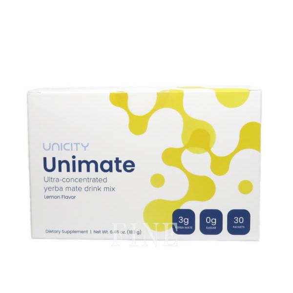 ユニシティ ユニマテ レモン Unimate Lemon Flavor  183g(1箱30ハ゜ケッ...