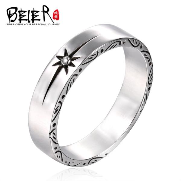 指輪 リング レディース 女性 メンズ 男性 スター 星リング ファッション ジュエリー ポリッシュ...