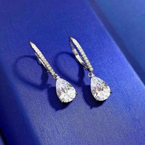 ピアス ダイヤモンド シルバー ストーン フル...の詳細画像2