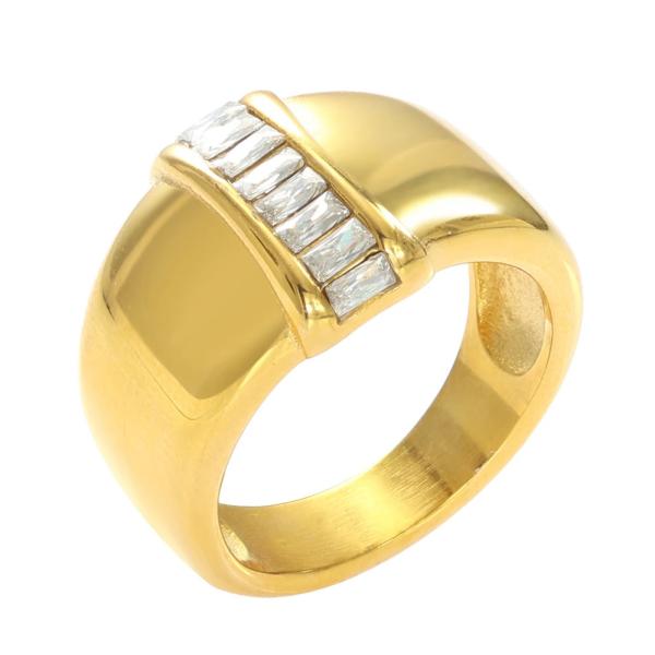 指輪 リング  ジルコニア ステンレス シンプル ピック A レディース ライト 贅沢 スチール 垂...