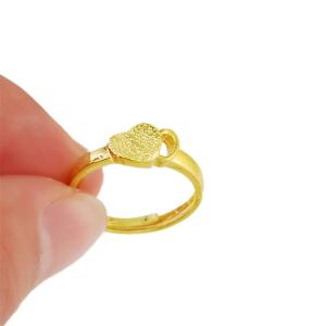 指輪 リング ゴールド ハート フリーサイズ リング レディース｜finejewelrys