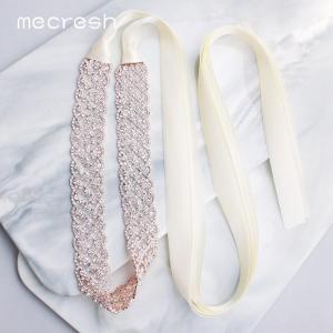 サッシュベルト ストーン ハンドメイド 白 ホ...の詳細画像3