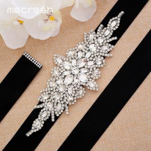 サッシュベルト クリスタル ハンドメイド シル...の詳細画像2