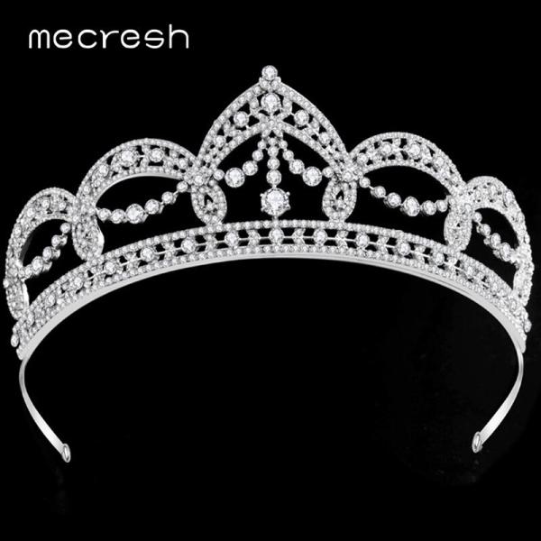 ティアララインストーン ジルコニア ブライダル ティアラ ヘッドバンドラインストーン レディース 女...