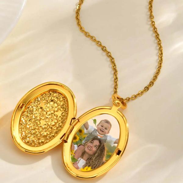 ペンダント ネックレス  花 フラワー ゴールド メンズ レディース 新しい プレート テクスチャ ...