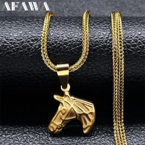 LANVIN en Bleu ネックレス 馬モチーフ レディース : ZOZOTOWN Yahoo